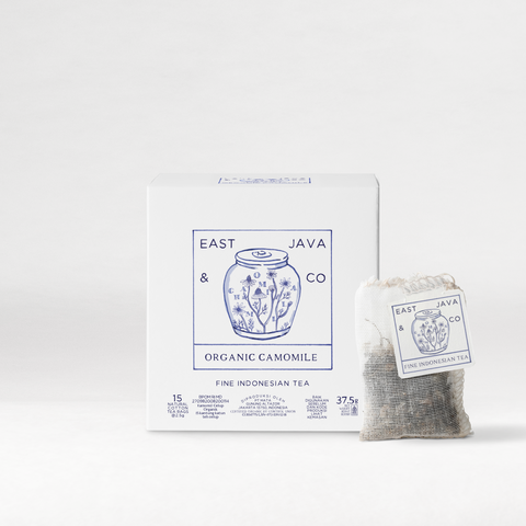 Organic Camomile - 15x Cotton Tea Bags Cube