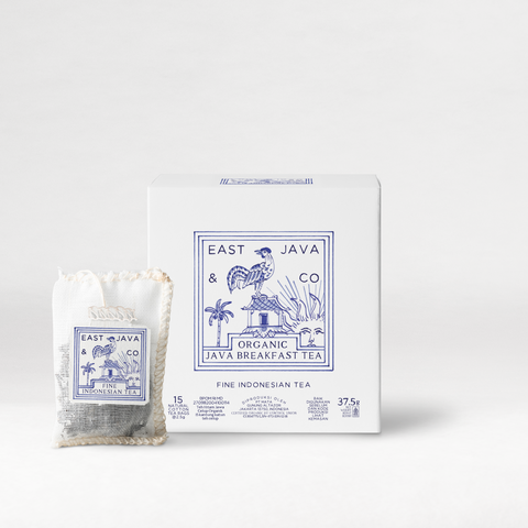 Organic Java Breakfast - 15x Cotton Tea Bags Cube