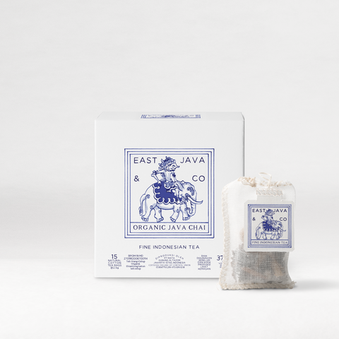 Organic Java Chai - 15x Cotton Tea Bags Cube