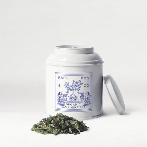Organic Java Mint Tea - 50g Loose Leaf Tea Tin