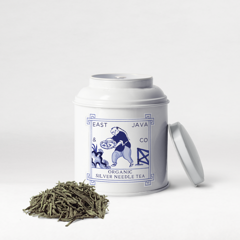 Organic Silver Needle Tea - 50g Loose Leaf Tea Tin