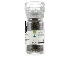 Organic Whole Black Pepper Mill