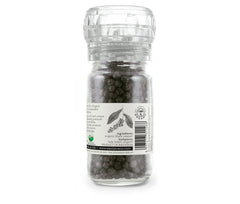 Organic Whole Black Pepper Mill
