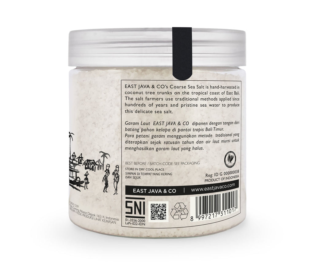 Sea Salt Pure Java Coarse Sea Salt – East Java & Co - Chef Alliance