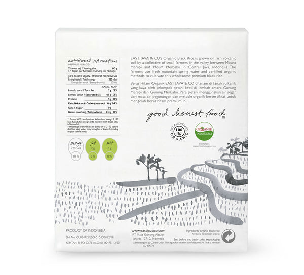 East Java Rice Organic Black Rice – East Java & Co - Chef Alliance