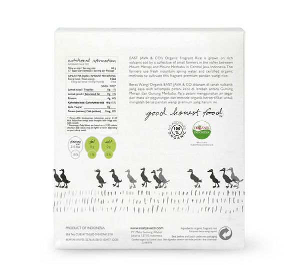 East Java Rice Organic Fragrant Rice – East Java & Co - Chef Alliance
