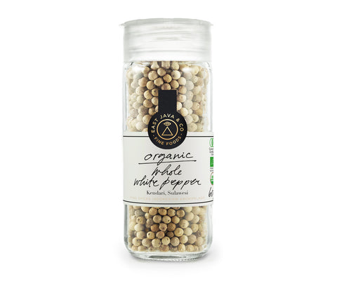 Organic Whole White Pepper